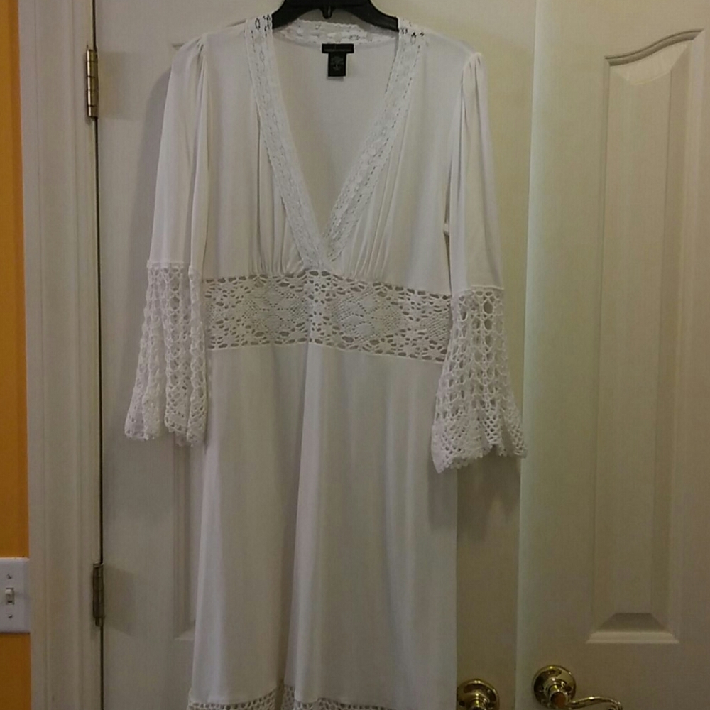 White dress